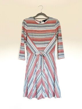 Bebop pastel stripes dress Size S Juniors (Macy’s)